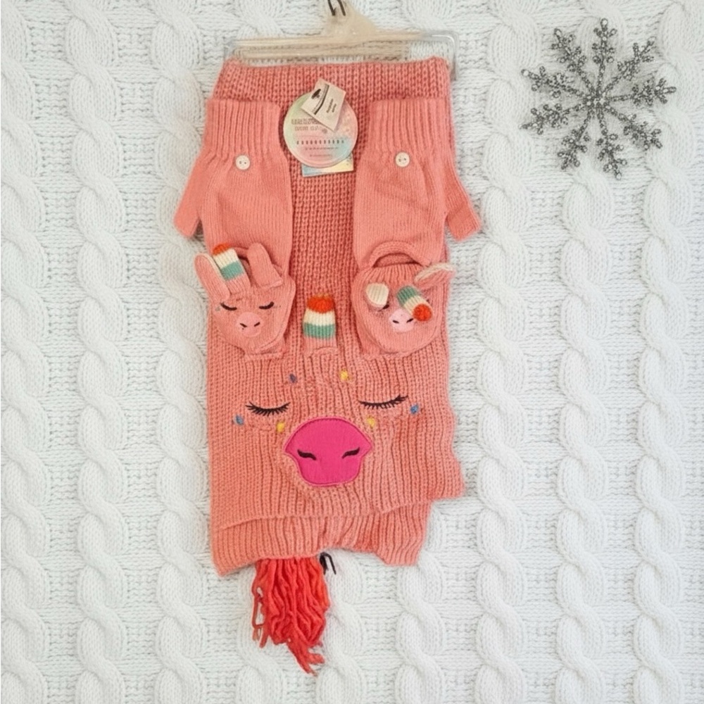 ✨ Adorable Scarf & Gloves Set — Perfect for Gifting! ✨